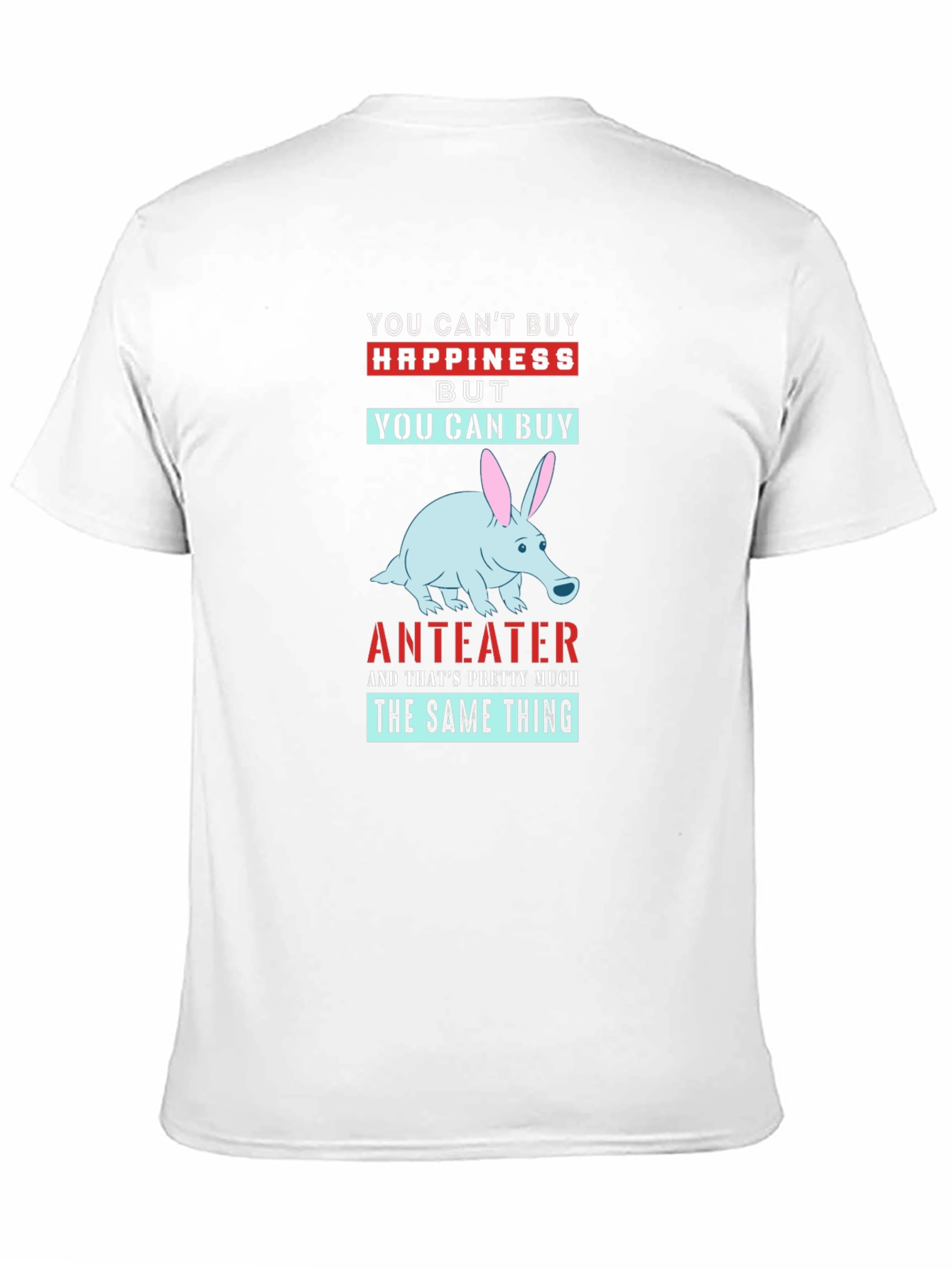 Anteater Happiness T-Shirt - Novelty Graphic Tee