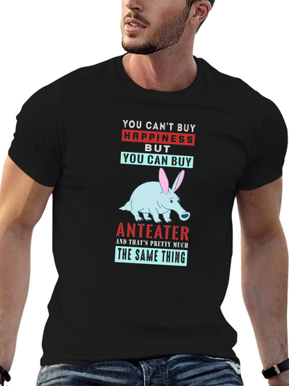 Anteater Happiness T-Shirt - Novelty Graphic Tee