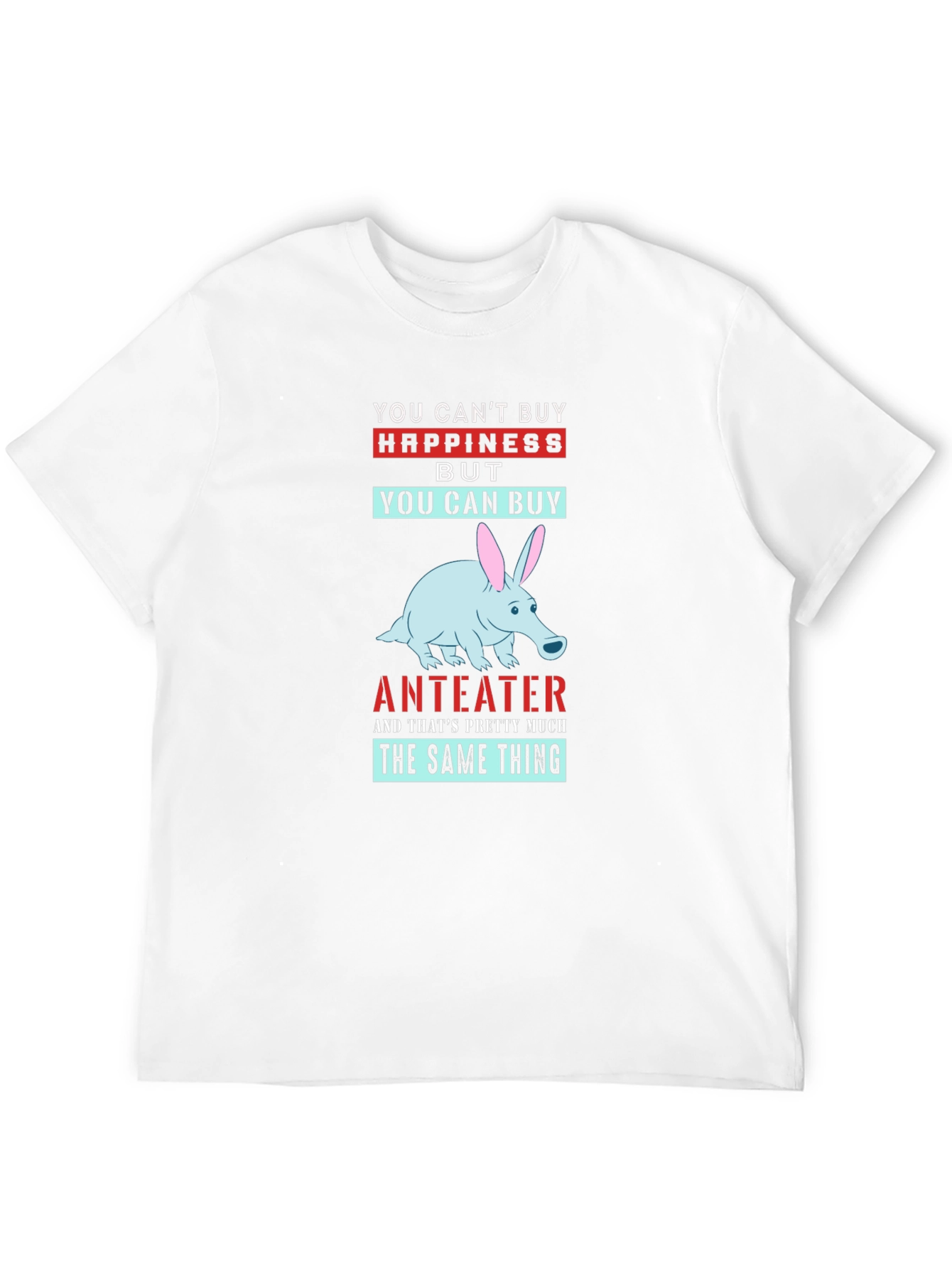 Anteater Happiness T-Shirt - Novelty Graphic Tee
