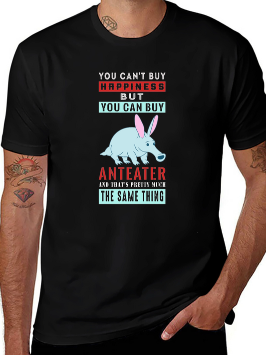 Anteater Happiness T-Shirt - Novelty Graphic Tee