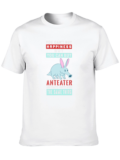 Anteater Happiness T-Shirt - Novelty Graphic Tee