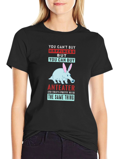 Anteater Happiness T-Shirt - Novelty Graphic Tee