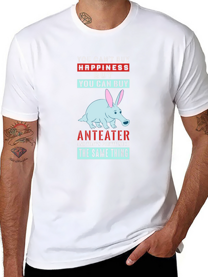 Anteater Happiness T-Shirt - Novelty Graphic Tee