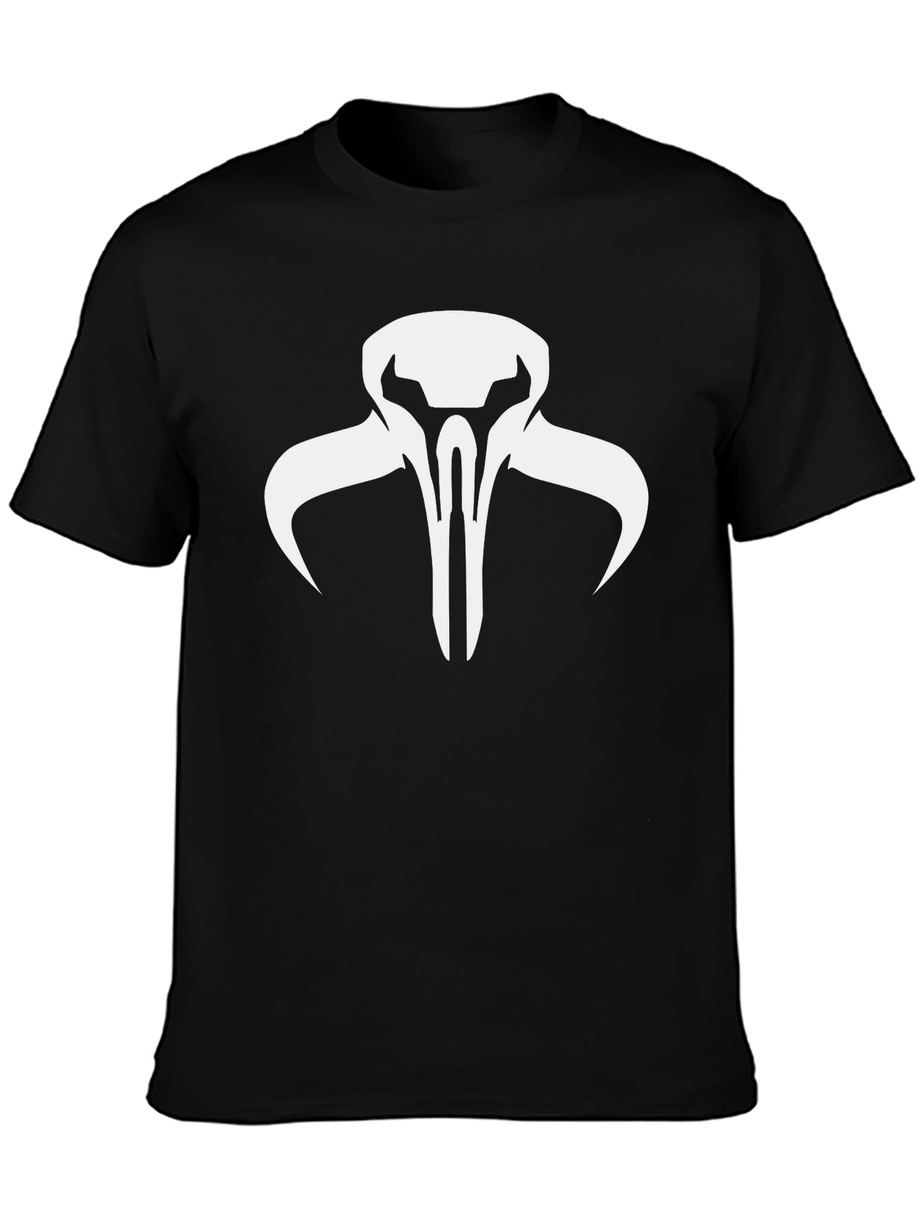 Boba Fett Mandalorian Skull Graphic T-Shirt