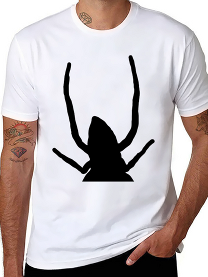Graphic Black T-Shirt - Insect Design