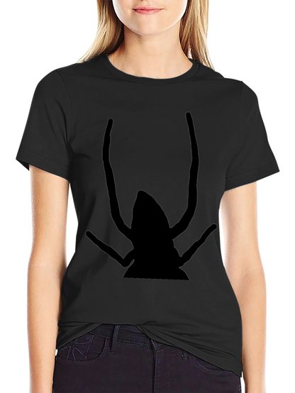 Graphic Black T-Shirt - Insect Design