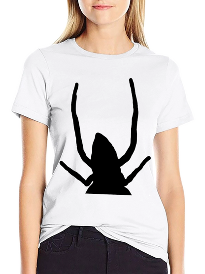 Graphic Black T-Shirt - Insect Design