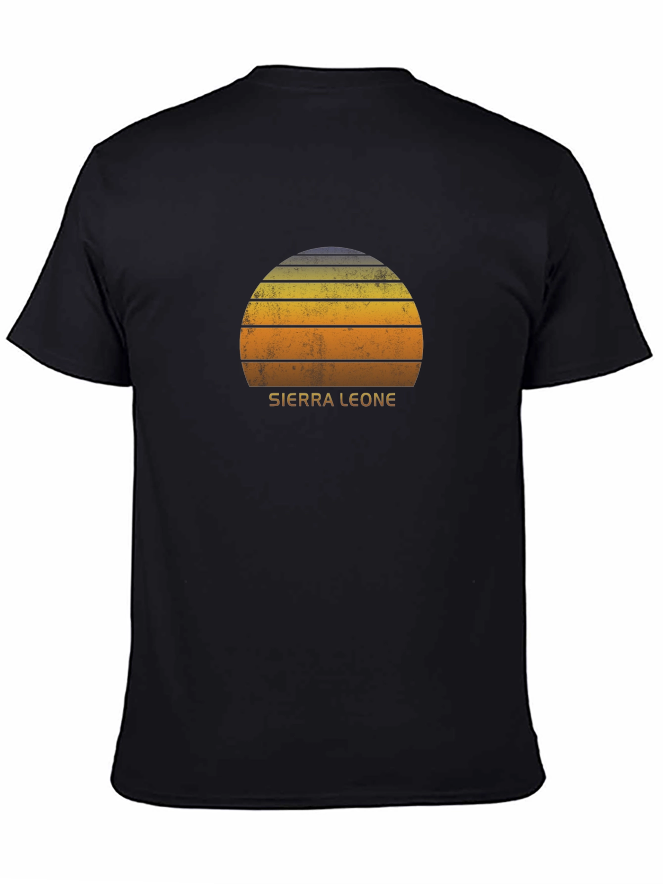 Sierra Leone Sunset Graphic T-Shirt