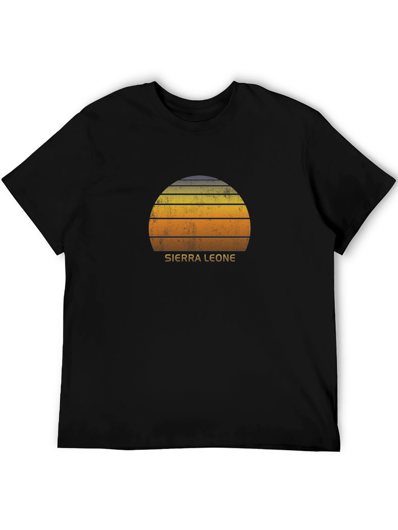 Sierra Leone Sunset Graphic T-Shirt