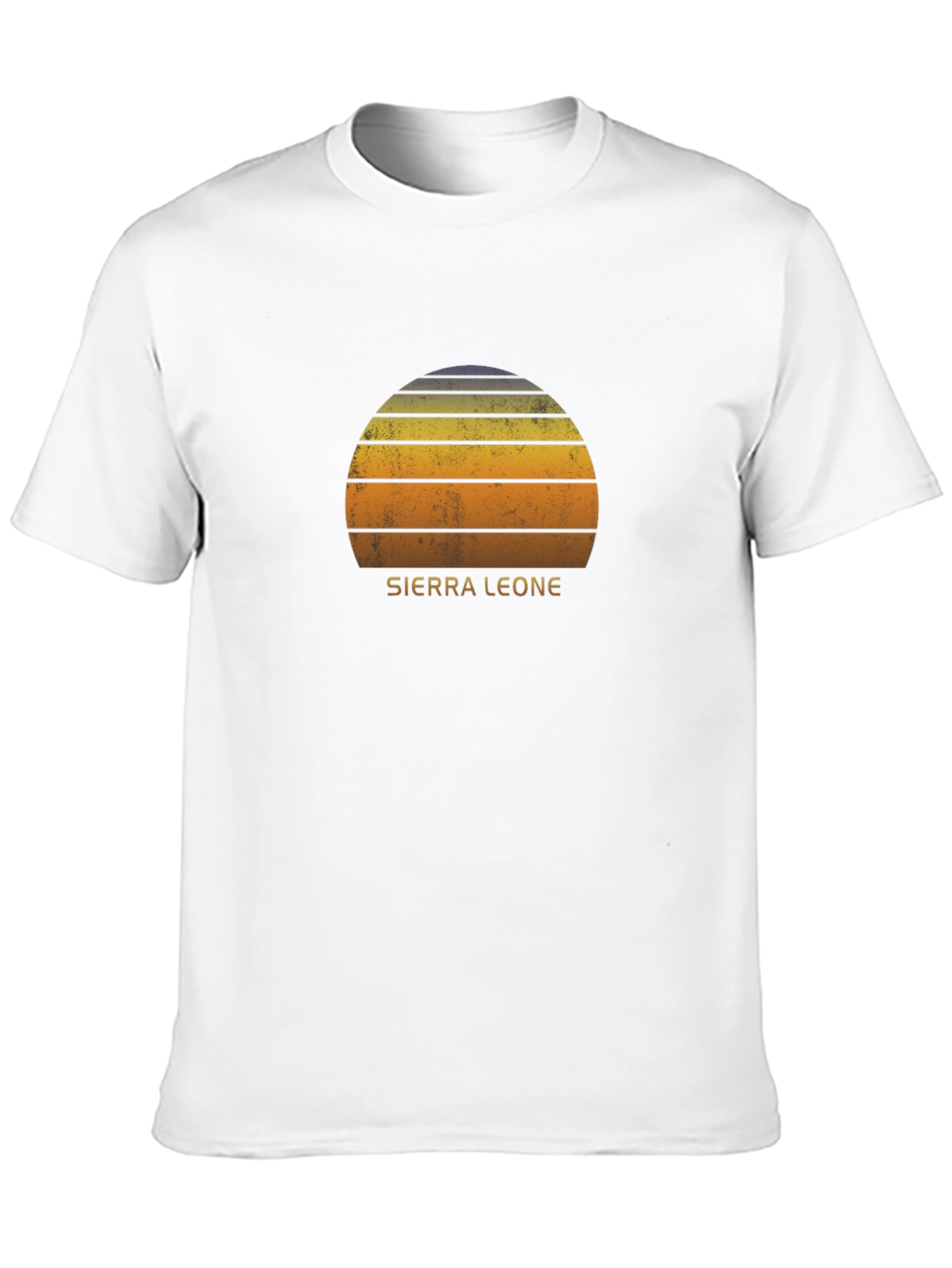 Sierra Leone Sunset Graphic T-Shirt
