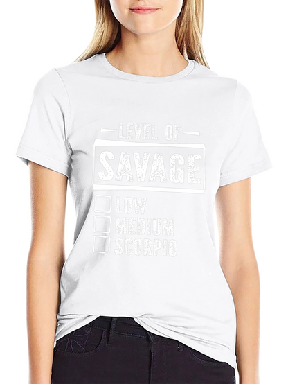 Level of Savage Scorpio T-Shirt