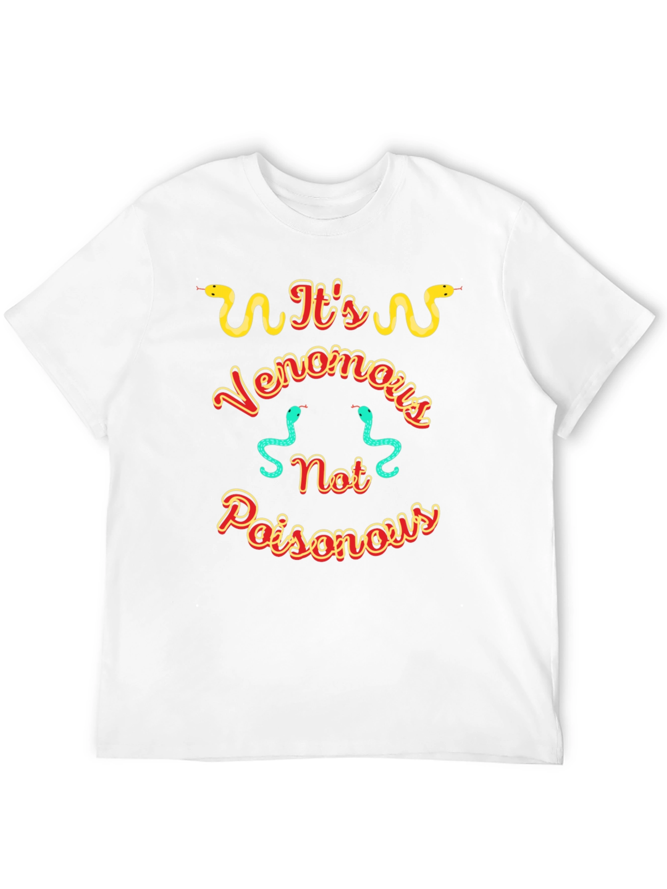 Venomous Snake Graphic T-Shirt