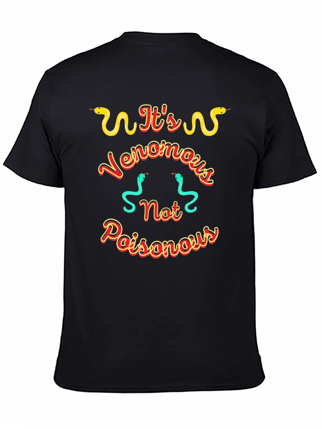 Venomous Snake Graphic T-Shirt