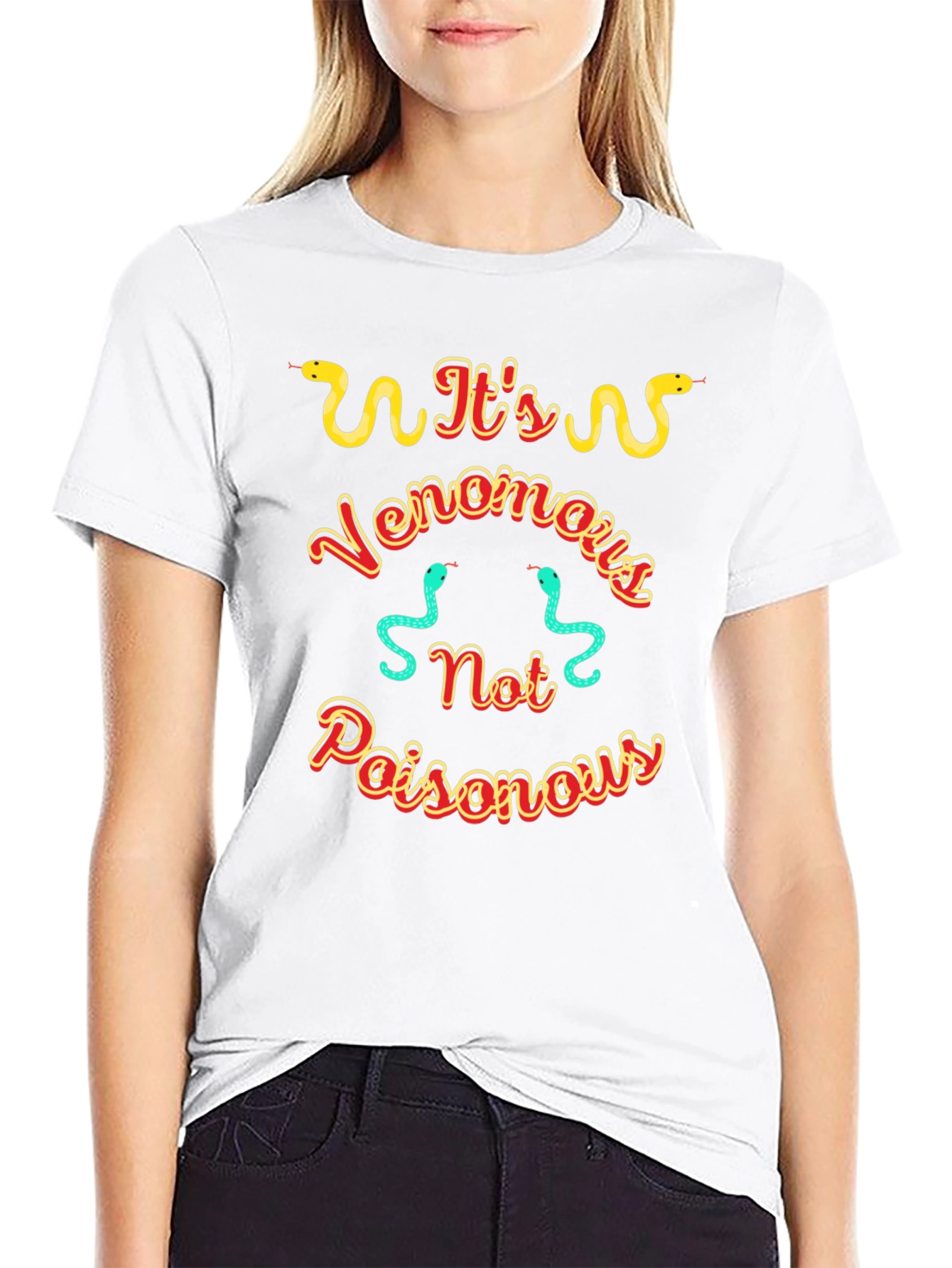 Venomous Snake Graphic T-Shirt