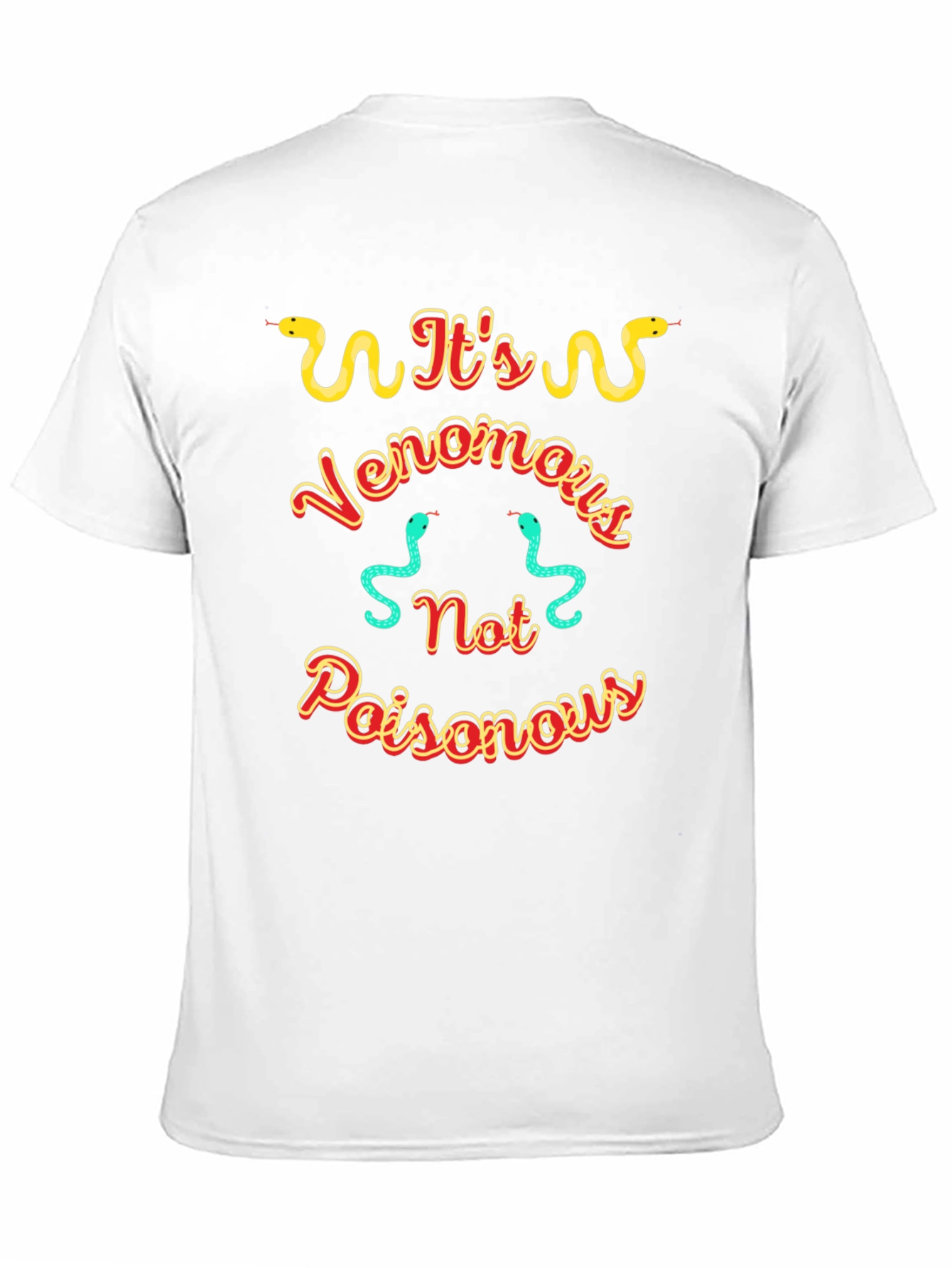 Venomous Snake Graphic T-Shirt