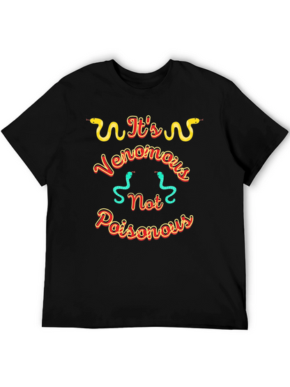 Venomous Snake Graphic T-Shirt