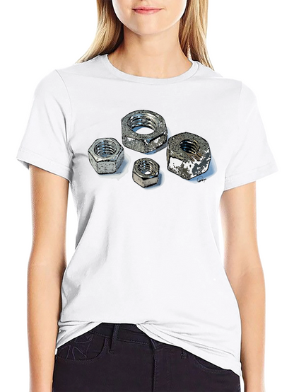Nuts Graphic Black T-Shirt