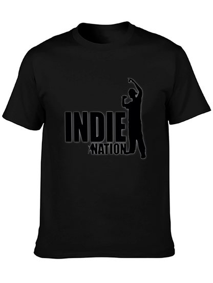 Indie Nation Black Graphic Tee