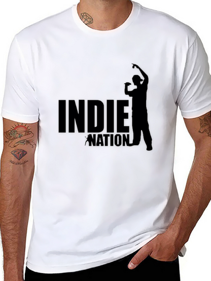 Indie Nation Black Graphic Tee
