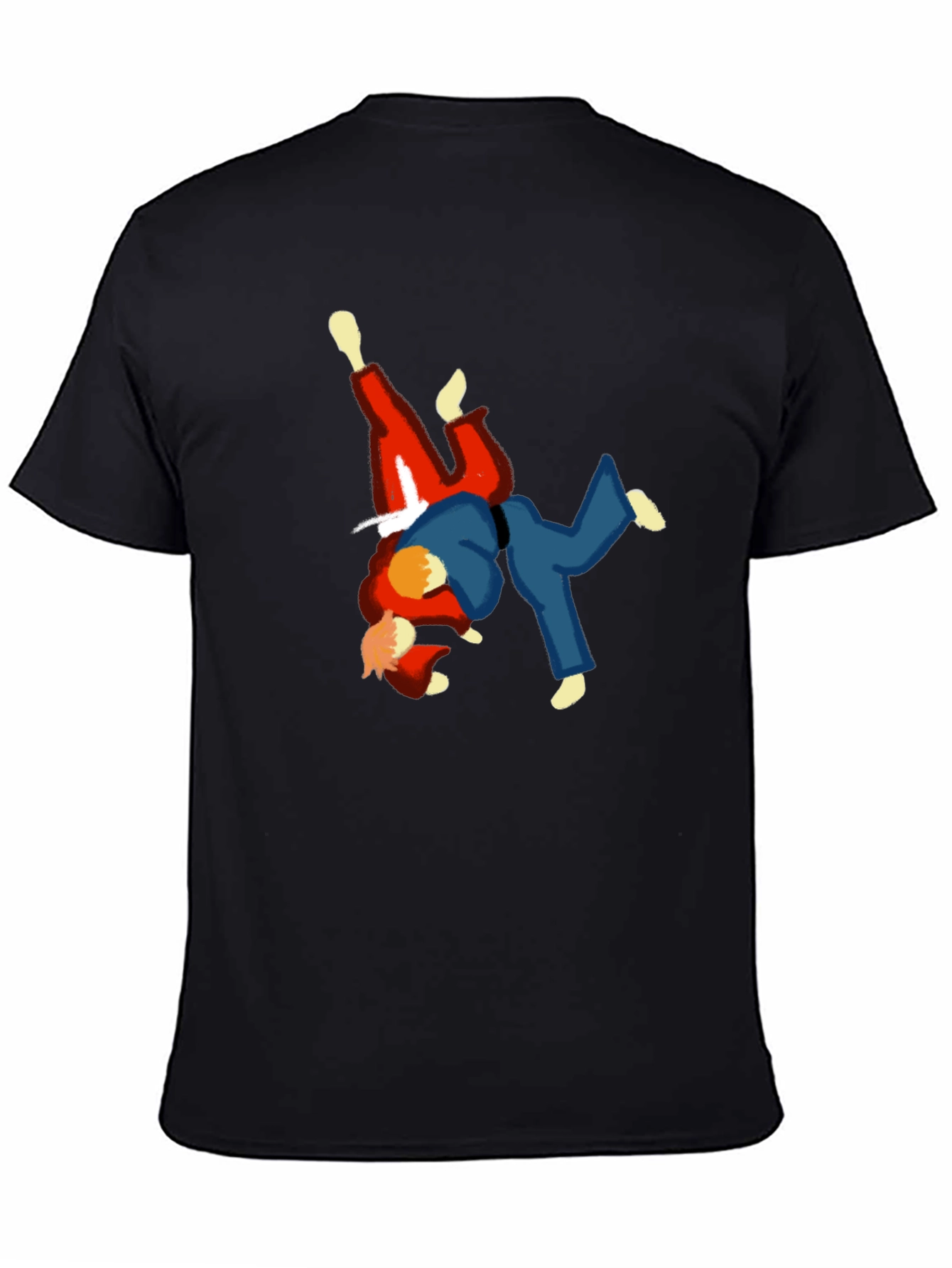 Judo Throw Black T-Shirt