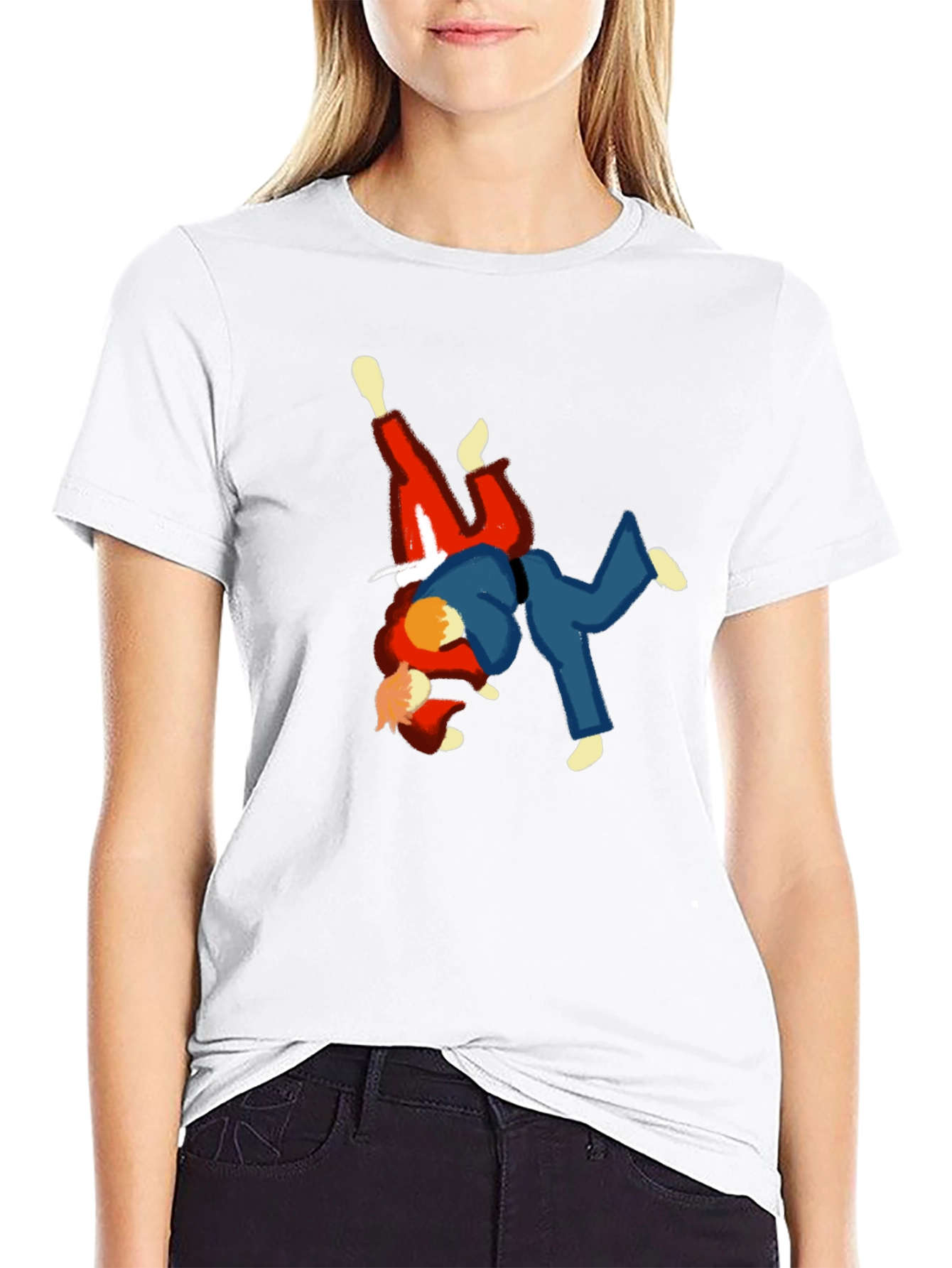 Judo Throw Black T-Shirt