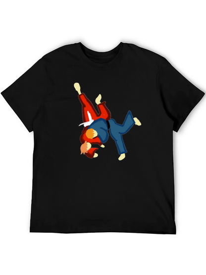 Judo Throw Black T-Shirt