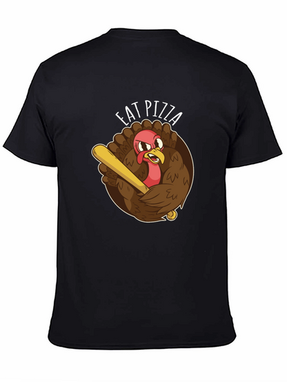Eat Pizza Baseball Turkey T-Shirt