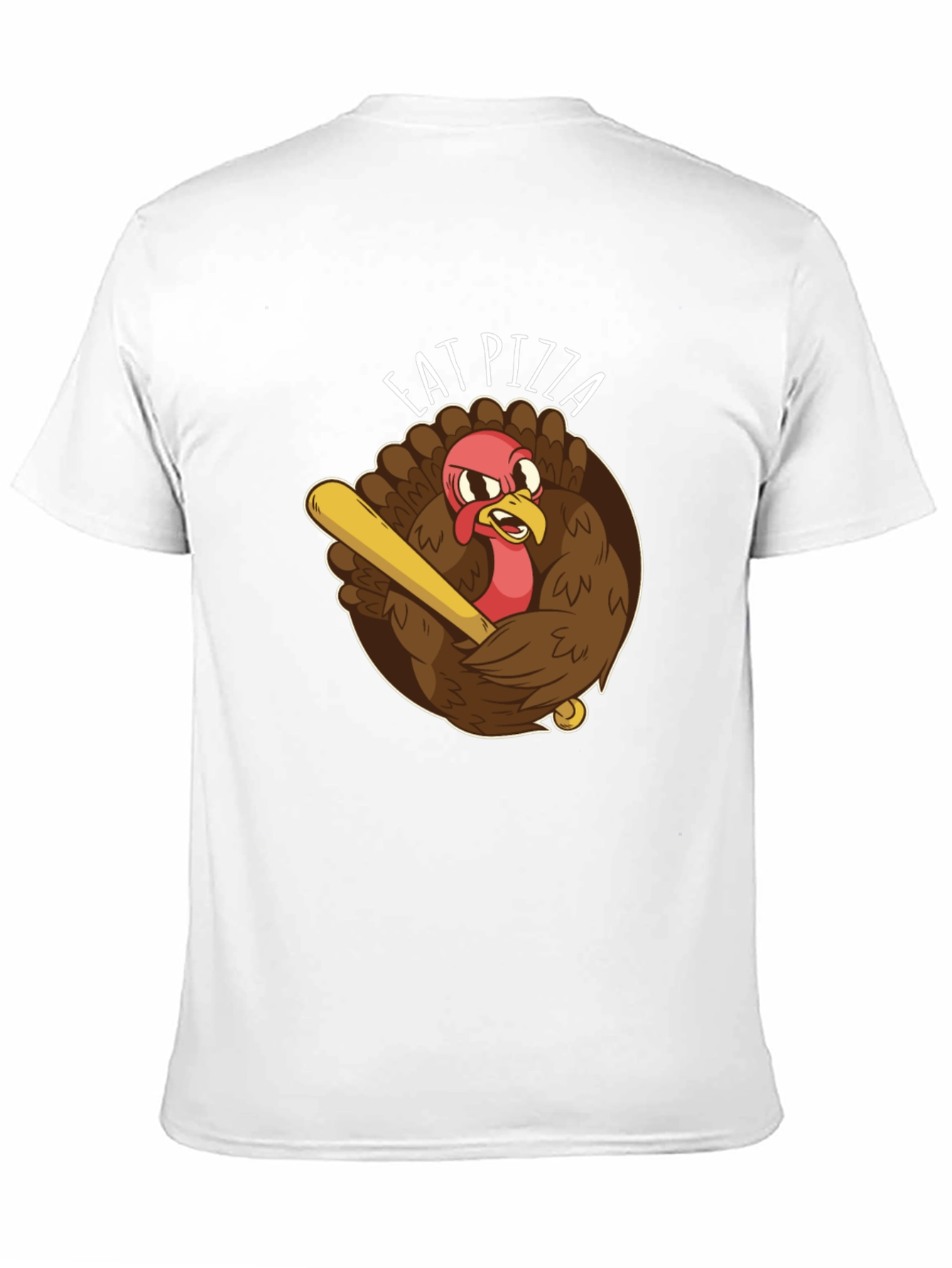 Eat Pizza Baseball Turkey T-Shirt