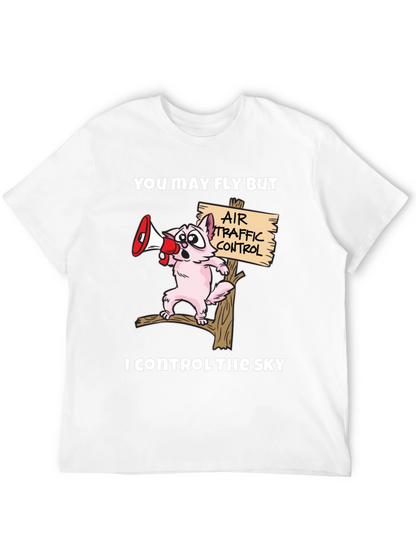Air Traffic Controller Cat T-Shirt
