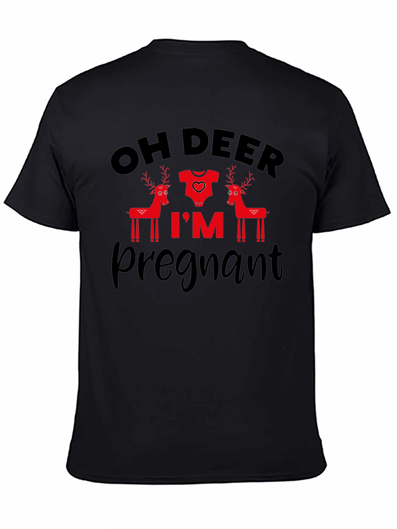 Oh Deer Im Pregnant T-Shirt