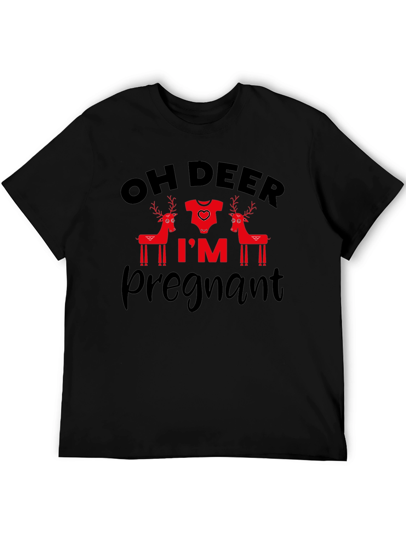 Oh Deer Im Pregnant T-Shirt