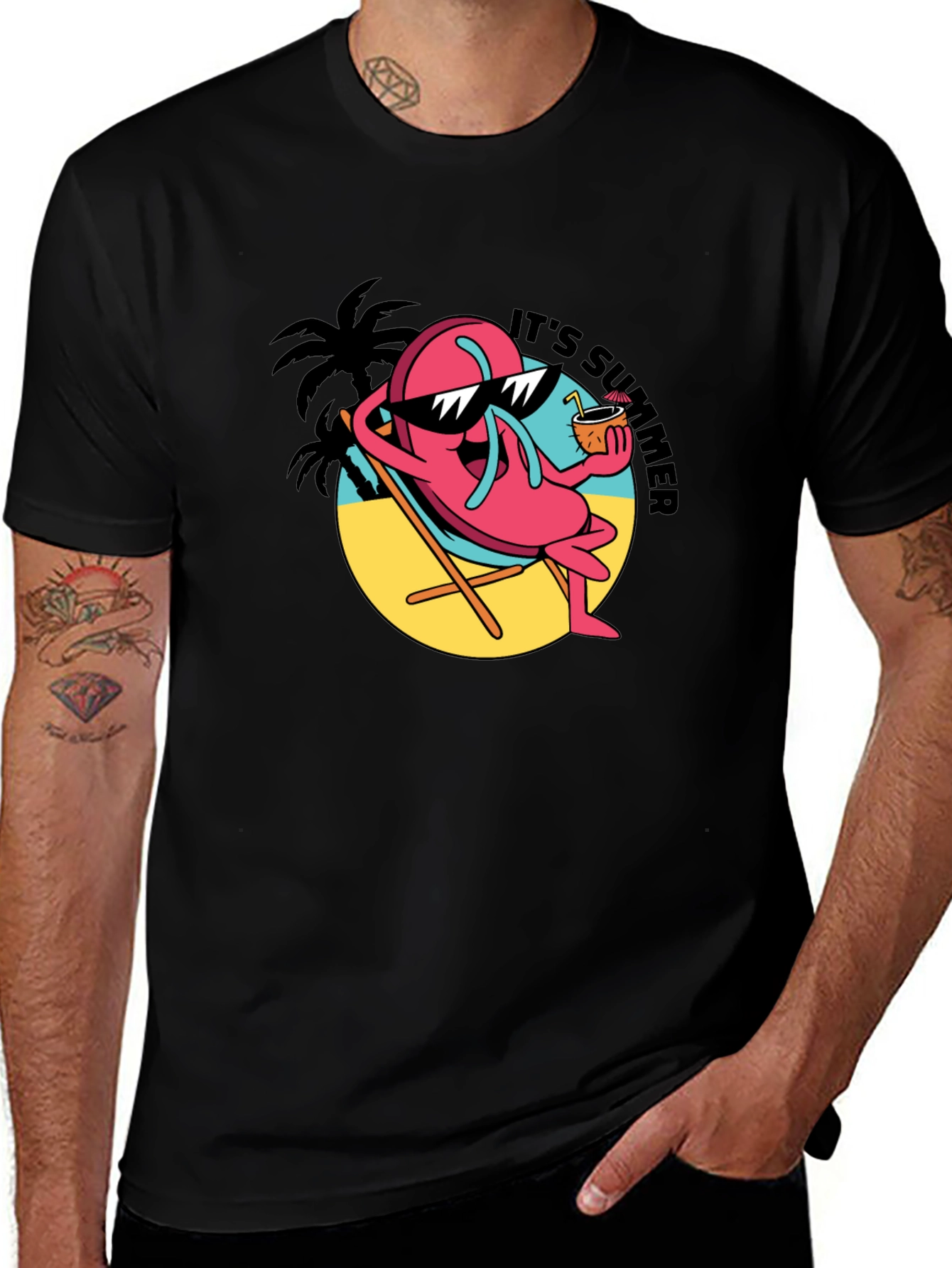 Cool Summer Flip-Flop Graphic Tee