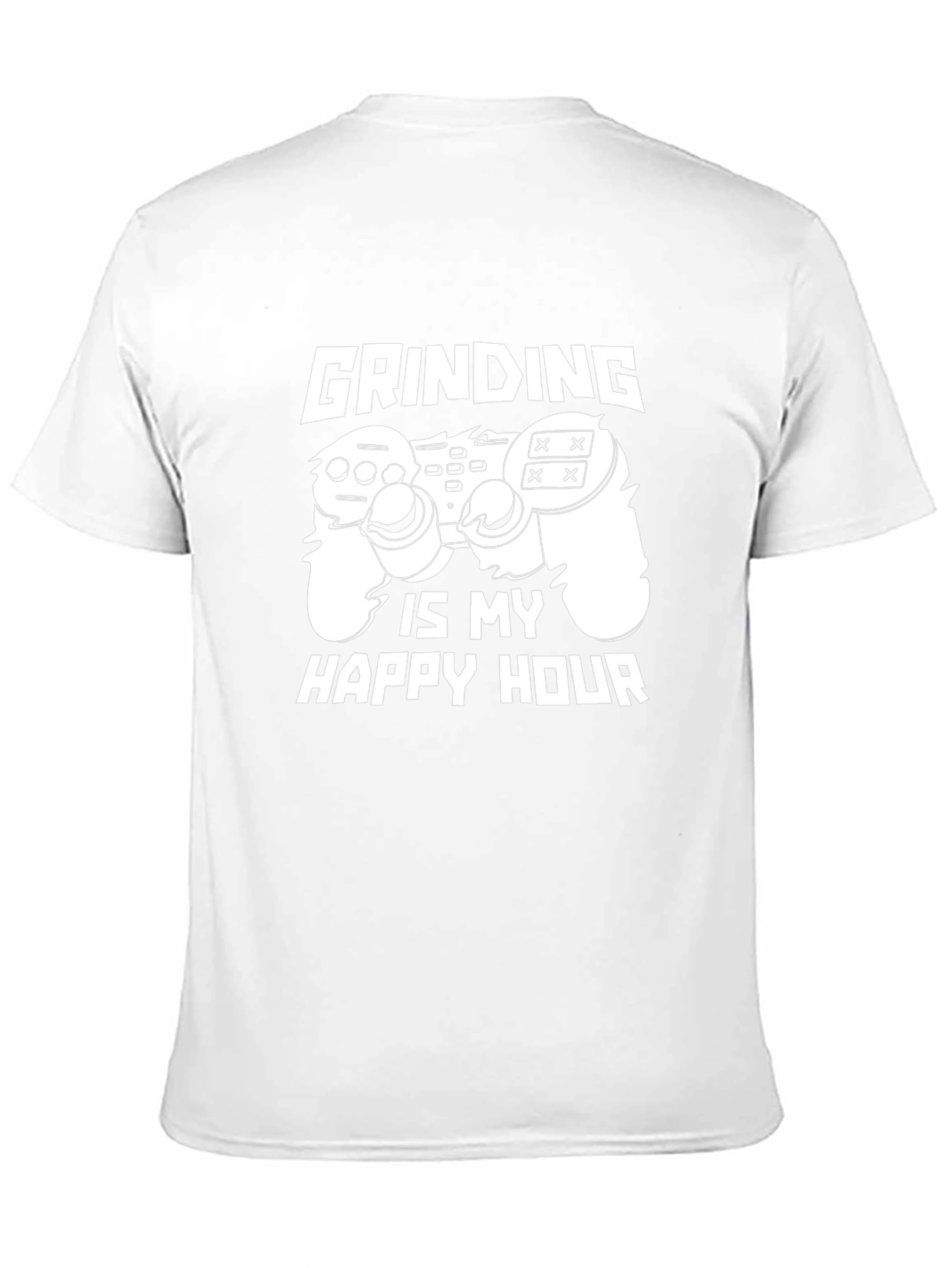 Grinding is My Happy Hour Black T-Shirt