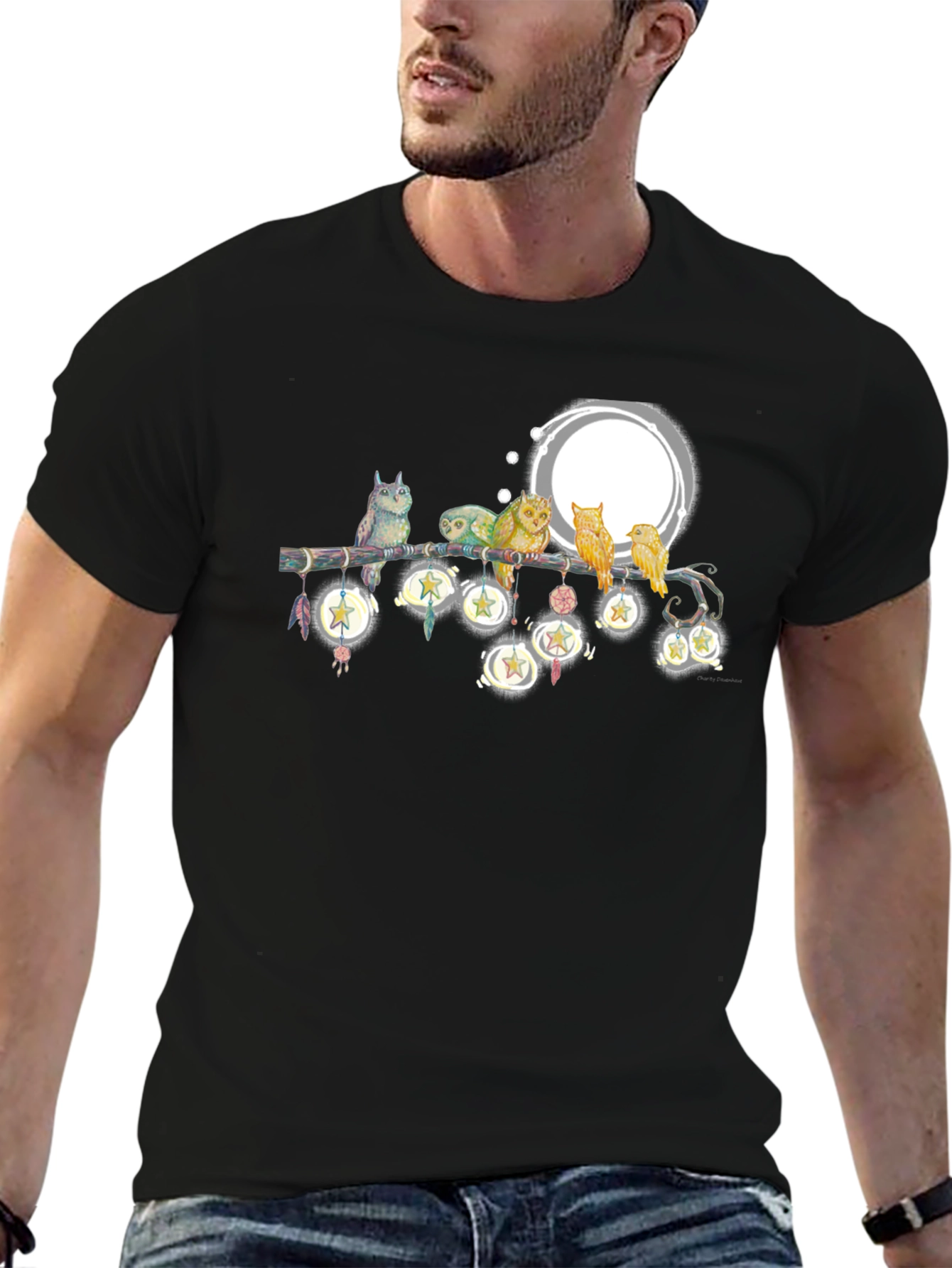 Owls on Branch T-Shirt