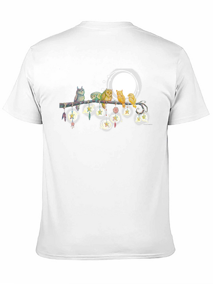 Owls on Branch T-Shirt