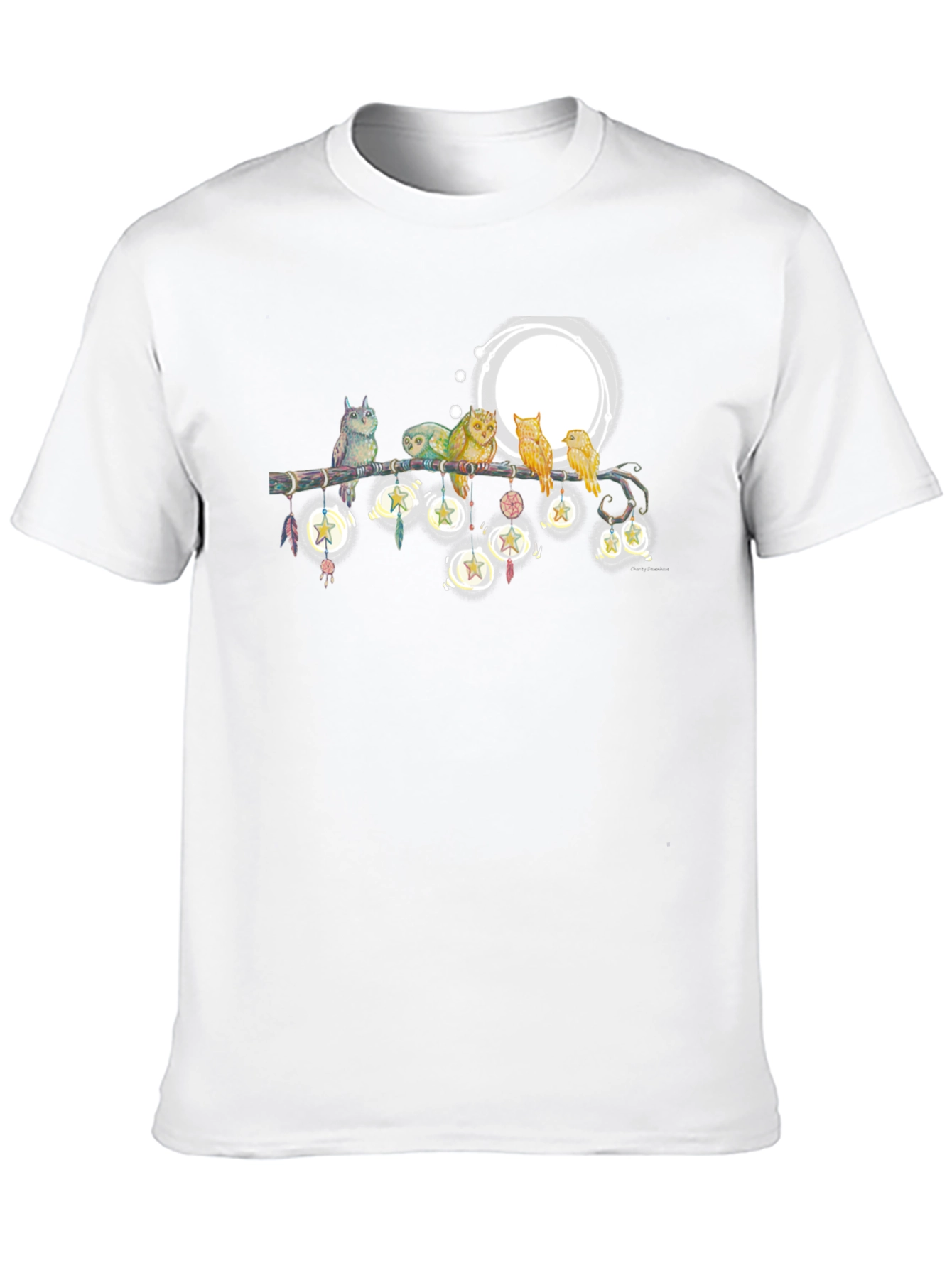 Owls on Branch T-Shirt