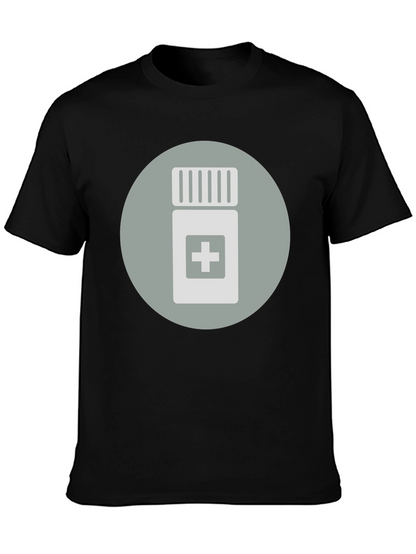 Medical Pill Bottle Graphic Tee