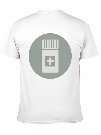Medical Pill Bottle Graphic Tee
