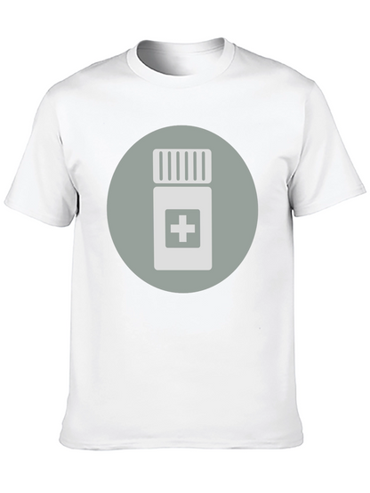 Medical Pill Bottle Graphic Tee