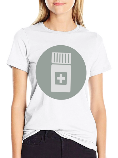 Medical Pill Bottle Graphic Tee