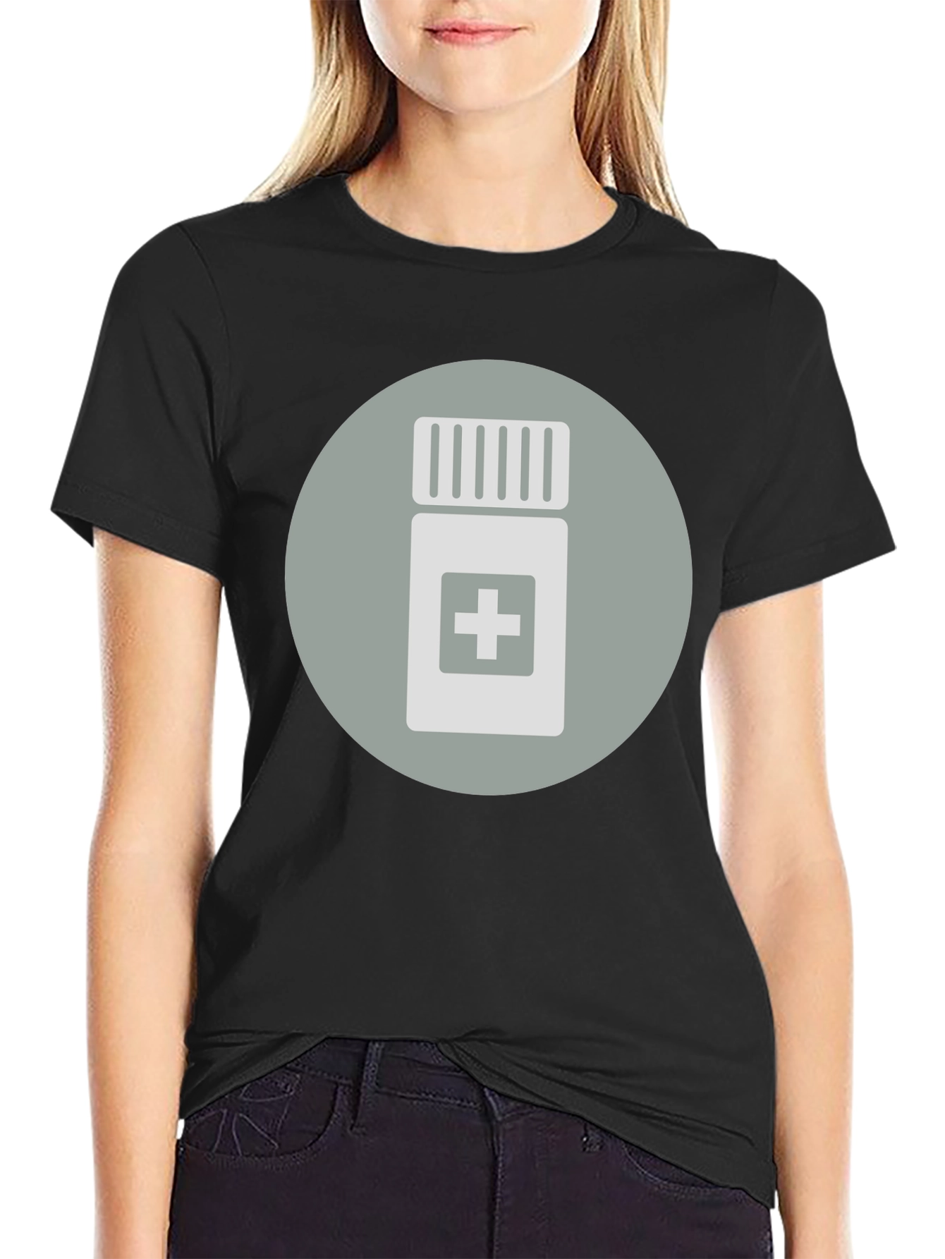 Medical Pill Bottle Graphic Tee