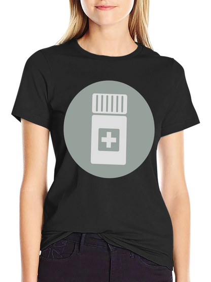 Medical Pill Bottle Graphic Tee