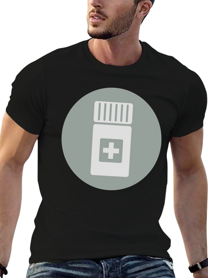 Medical Pill Bottle Graphic Tee