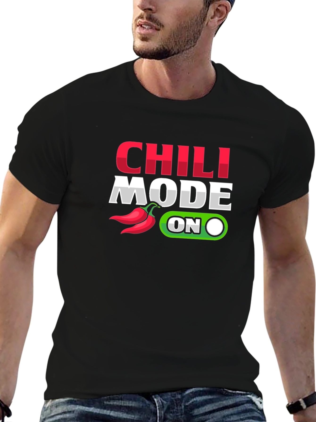 Chili Mode On Graphic T-Shirt