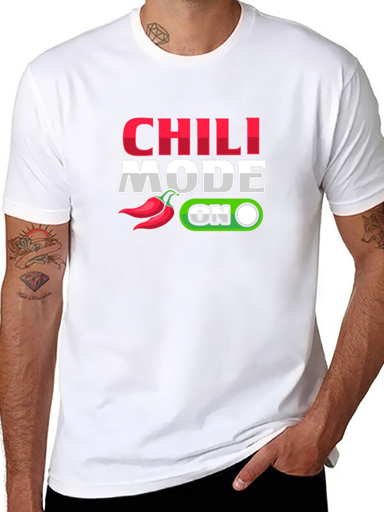 Chili Mode On Graphic T-Shirt
