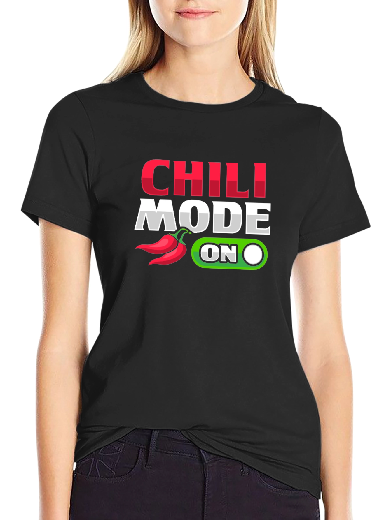 Chili Mode On Graphic T-Shirt