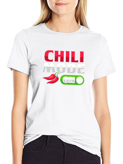 Chili Mode On Graphic T-Shirt