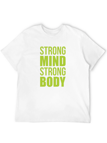 Strong Mind Strong Body Graphic T-Shirt