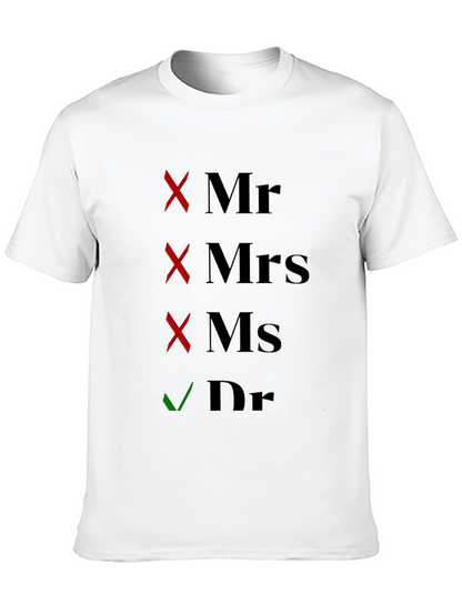 Doctor Novelty T-Shirt - Check the Box!