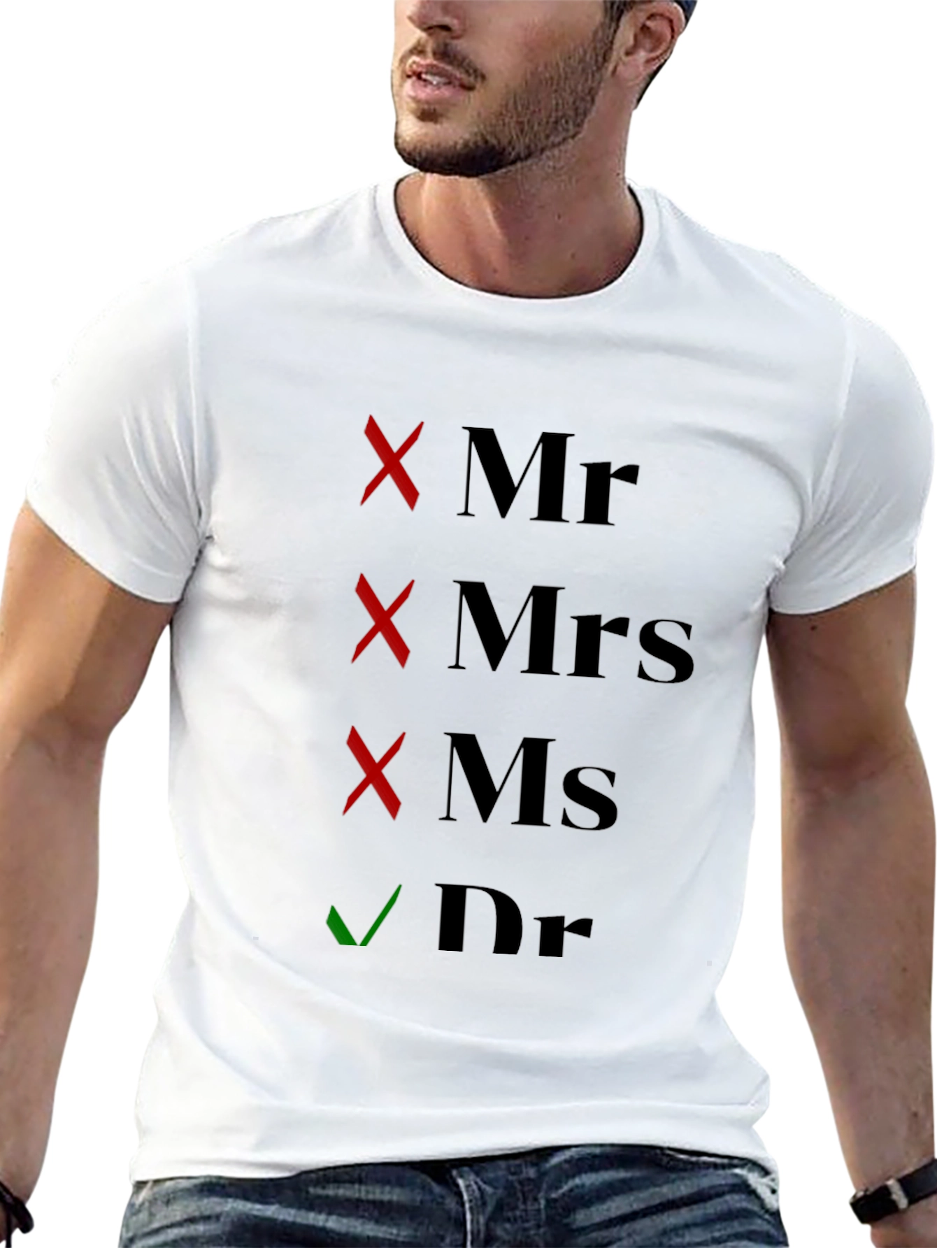 Doctor Novelty T-Shirt - Check the Box!
